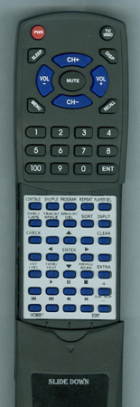 SONY 1-473-808-11 RMDX270 replacement Redi Remote
