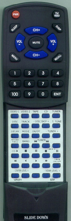 SONY 1-475-107-11 RMU675 replacement Redi Remote
