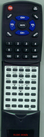 SONY 1-475-552-11 RMTV230 replacement Redi Remote
