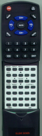SONY 1-476-555-21 RMPJ2 replacement Redi Remote
