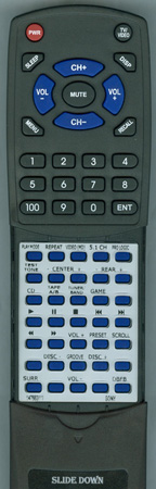 SONY 1-476-631-11 RMSMG5AV replacement Redi Remote