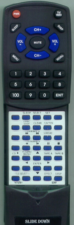 SONY 1-477-078-11 RMSR6 replacement Redi Remote
