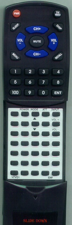 SONY 1-477-472-11 RMX123 replacement Redi Remote