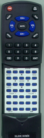 SONY 1-479-775-11 RMPJ4 replacement Redi Remote