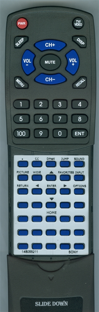 SONY 1-480-552-11 RM-YD022 replacement Redi Remote