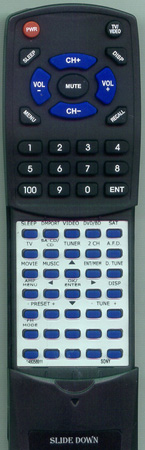 SONY 1-480-589-11 RMAAU024 replacement Redi Remote
