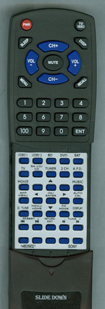SONY 1-480-590-21 RMAAU027 replacement Redi Remote