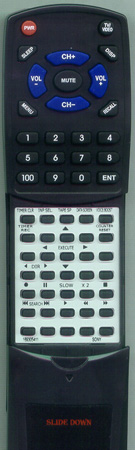 SONY 1-693-054-11 RMTV119 replacement Redi Remote