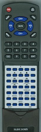 SONY 1-693-146-11 RMTC767 replacement Redi Remote