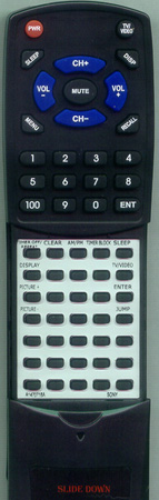SONY A-1470-718-A RM734 replacement Redi Remote