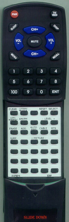 SONY A-1470-921-A RM783 replacement Redi Remote