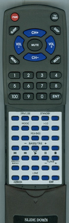SONY A-3258-033-A RMTC200A replacement Redi Remote