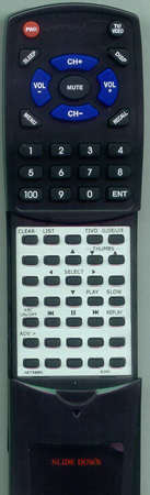 SONY 1-476-036-12 RMTV303 replacement Redi Remote