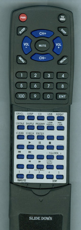 SONY RM-ASU100 RMASU100 replacement Redi Remote