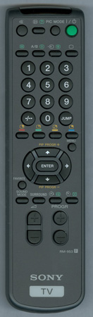 SONY 1-418-040-11 RM953 Genuine OEM original Remote