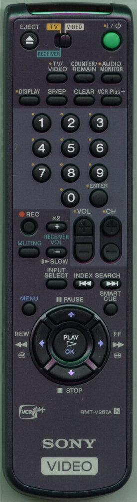 SONY 1-418-154-21 RMTV267A Refurbished Genuine OEM Original Remote