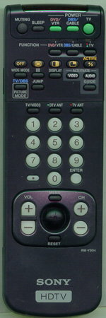 SONY 1-418-268-11 RM-Y904 Genuine  OEM original Remote