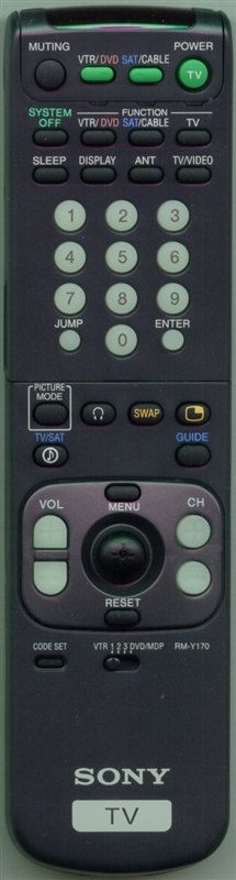 SONY 1-418-465-11 RM-Y170 Genuine  OEM original Remote