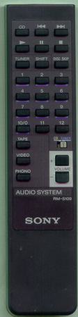 SONY 1-466-926-11 RM-S109 Genuine  OEM original Remote