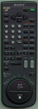 SONY 1-466-968-31 RMT-V130 Genuine OEM original Remote