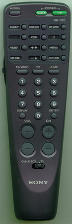 SONY 1-467-622-11 RM-Y122 Genuine  OEM original Remote