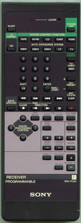 SONY 1-467-638-11 RM-P341 Genuine OEM original Remote