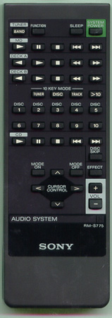 SONY 1-467-917-11 RMS775 Genuine OEM original Remote