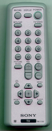 SONY 1-468-835-11 RMY194 Genuine OEM original Remote