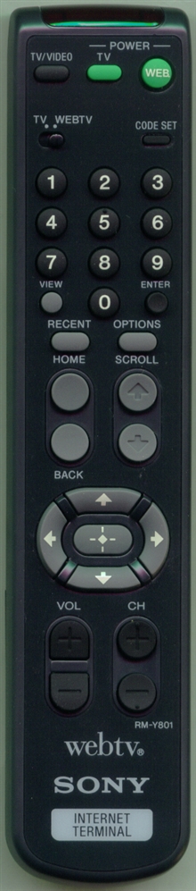 SONY 1-475-451-11 RMY801 Refurbished Genuine OEM Original Remote