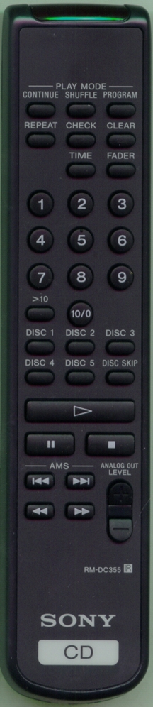 SONY 1-476-132-11 RM-DC355 Refurbished Genuine OEM Original Remote