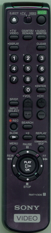 SONY 1-476-515-11 RMT-V306 Refurbished Genuine OEM Original Remote