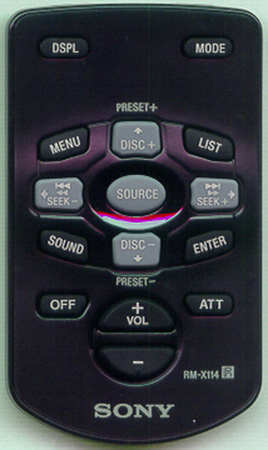 SONY 1-476-526-14 RM-X114 Genuine OEM original Remote