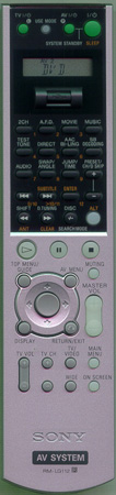 SONY 1-477-843-11 RM-LG112 Genuine  OEM original Remote