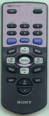 SONY 1-478-593-31 RM-X145A Genuine  OEM original Remote