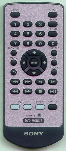 SONY 1-478-692-11 RM-X137 Genuine OEM original Remote