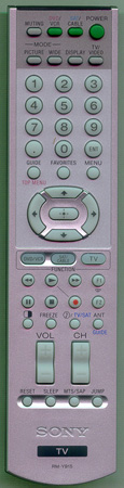 SONY 1-478-918-11 RM-Y915 Genuine  OEM original Remote