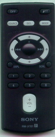 SONY 1-479-077-11 RM-X151 Genuine OEM original Remote