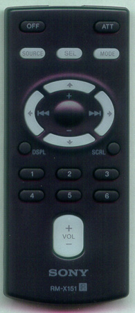 SONY 1-479-077-13 RM-X151 Genuine OEM original Remote