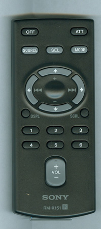 SONY 1-479-077-17 RM-X151 Genuine OEM original Remote