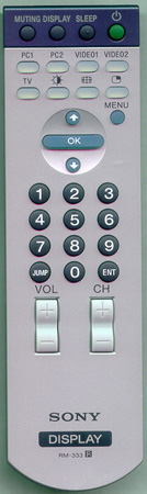 SONY 1-479-112-11 RM-333 Genuine  OEM original Remote