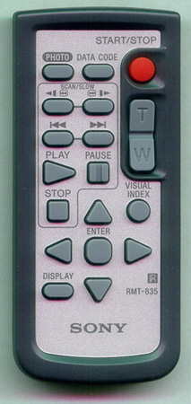 SONY 1-478-496-21 RMT-835 Genuine OEM original Remote