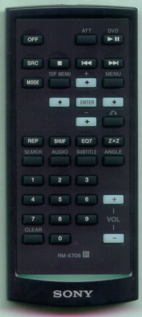 SONY 1-479-296-11 RMX706 Genuine  OEM original Remote