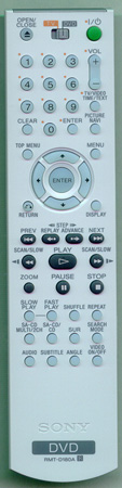 SONY 1-479-326-21 RMT-D180A Genuine  OEM original Remote