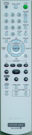 SONY 1-479-664-11 RM-SCR55 Genuine OEM original Remote