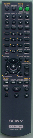 SONY 1-480-099-41 RM-AAU017 Genuine OEM original Remote