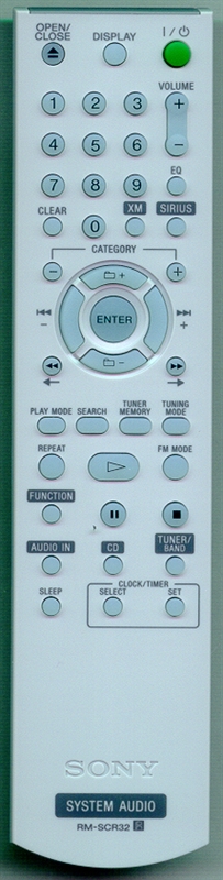 SONY 1-480-119-11 RM-SCR32 Genuine OEM original Remote