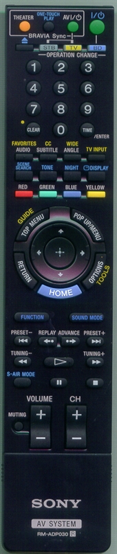 SONY 1-480-787-11 RM-ADP030 Genuine OEM original Remote