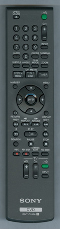 SONY 1-480-839-11 RMT-D257A Genuine OEM original Remote