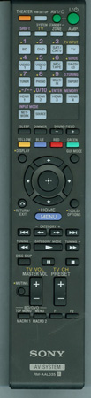 SONY 1-487-904-11 RM-AAL035 Genuine OEM original Remote