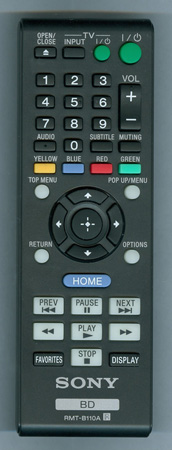 SONY 1-489-402-11 RMT-B110A Genuine OEM original Remote